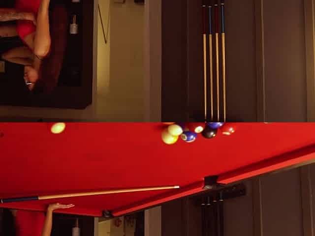 Inviting a scort at my free day and bang her over the pool table