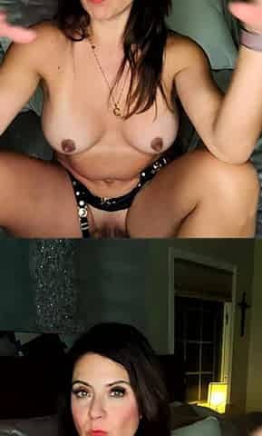 Brunette Solo Webcam Masturbation
