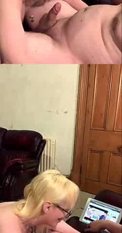 Mexicana blowjob with her big boobs