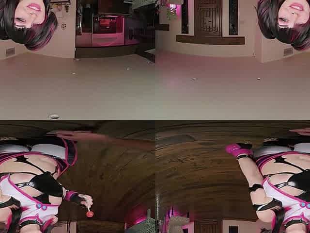 Jewelz Blu As Street Fighter's Juri Does Whatsoever It Takes To Quench Her Limitless Raunchy Thirst