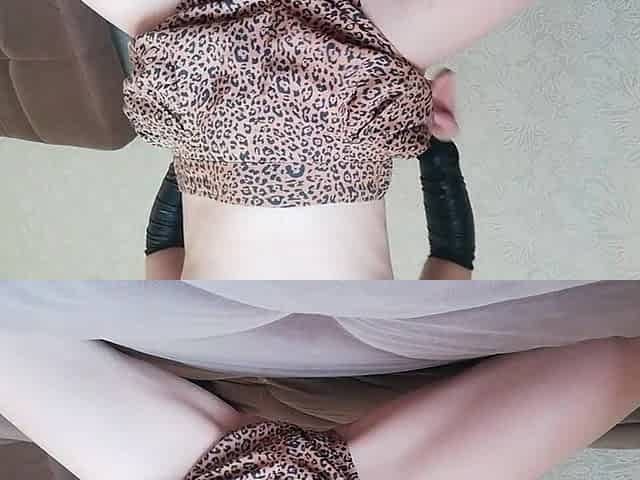 Fucking Pink Pussy with Pink Dildo Until It Squirts