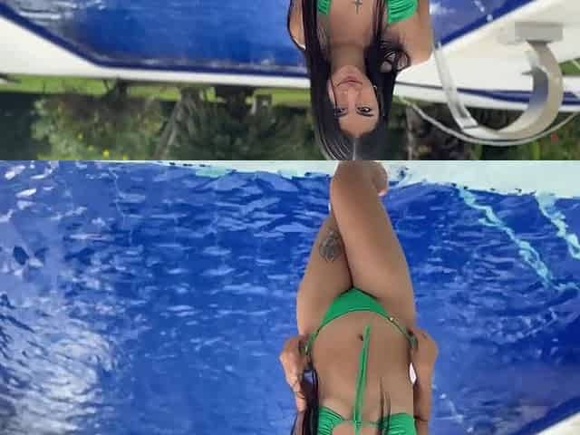 Giving a Blowjob to My Best Friend at the Pool. I Make Him Cum a Lot!