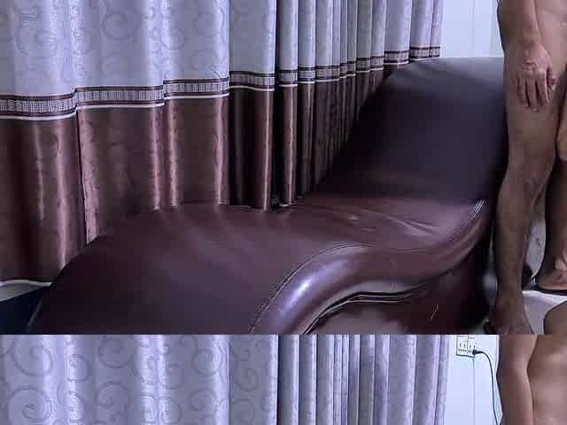 Standing sex with most excellent ally's girlfriend on sofa sex
