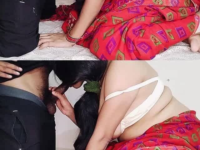 Indian Unsatisfied Married Bhabhi Having Hard Sex with Neighbor