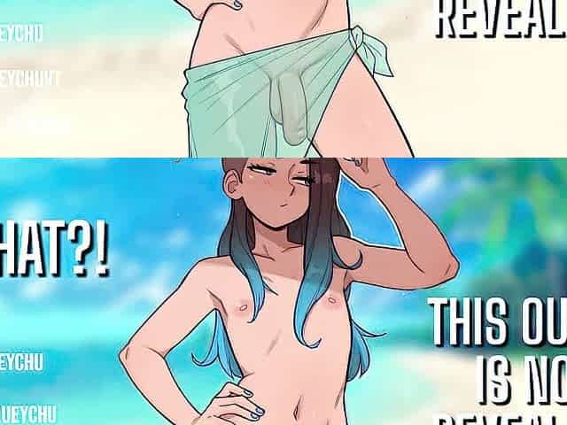 Femboy Beach Date GETS FREAKY - NSFW ASMR