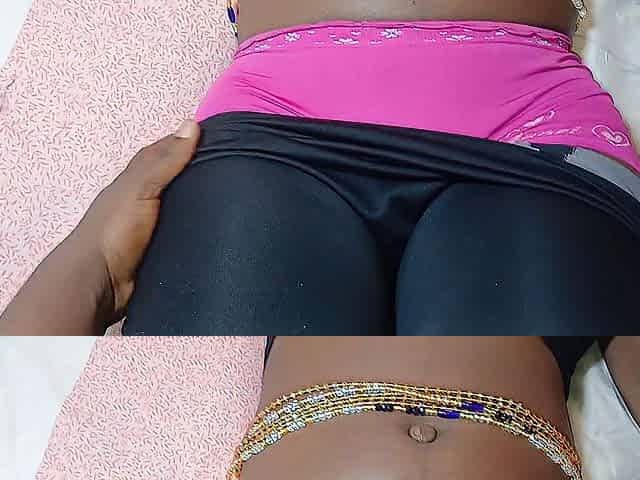 Black 18yo teen girl visits her teacher