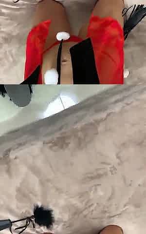 Sexy Santa-gal Get Large Ramrod and a Lot of Jizz