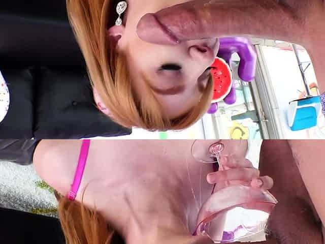 Big cock amateur sucks and fucks a big cock
