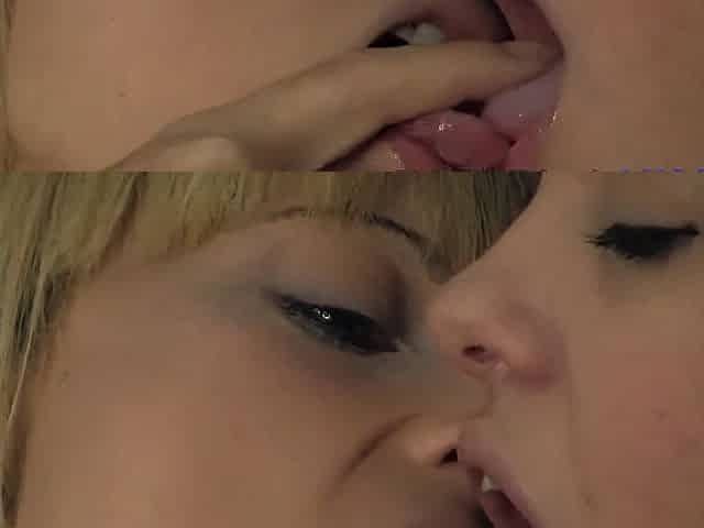 Lesbian MILF and Teen Facesitting Webcam Show