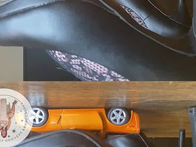 Crushed Dreams: Giantess Bootyful Bella Blast Vs the Orange Sports Car