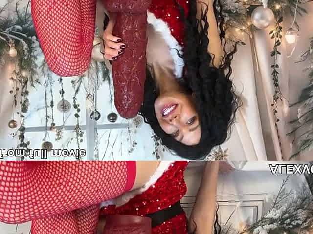 HKJ Hot Santa sex-toy anal