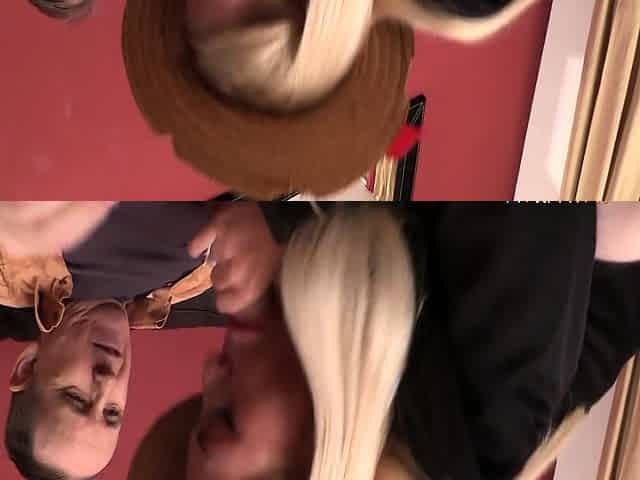 Big assed busty tit fuck and blowjob from curvy stunner