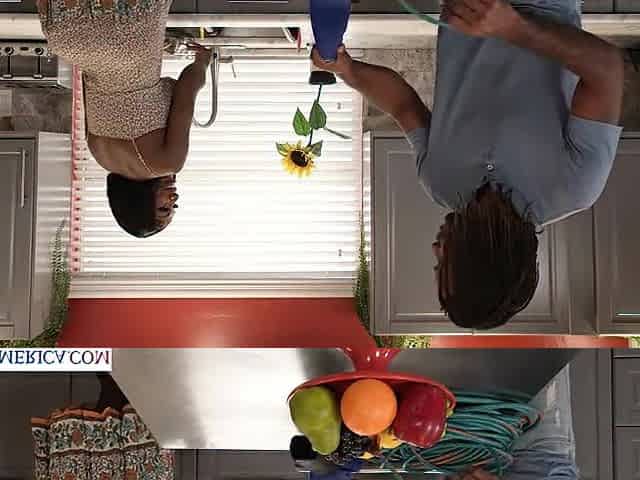 Busty bad girl Ebony Mystique cheats on husband with big cock neighbor