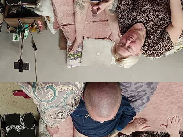 The Neighbor Interrupted My Hand Job, Gave Me a Deep Blowjob and Swallowed the Cum
