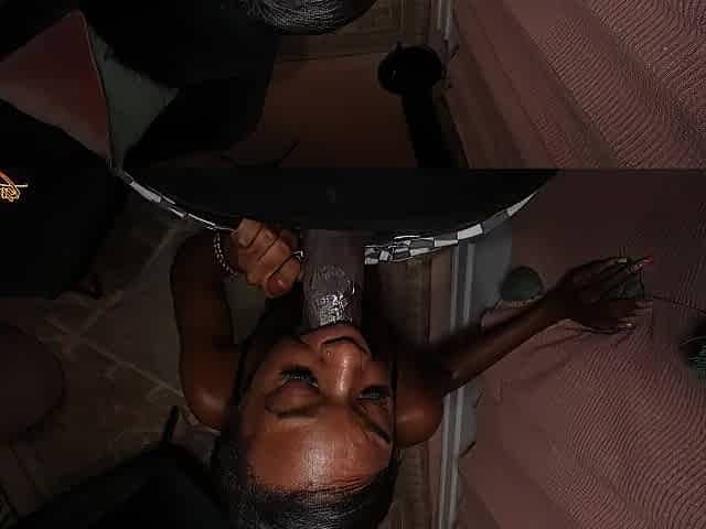 Black gets screwed outside of a treehouse