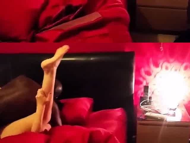 Interracial Homemade - White Wives Legs Up
