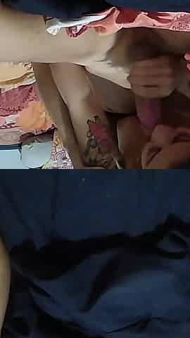 Sex with a Big-bootied Blonde, Doggy Style, Until She Milks Her Young Stepfather in Her Mother's Bed.