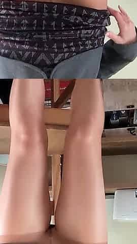 Bad Boss: Butt Plug and Squirting Through My Nylons