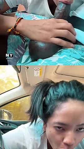 Blowjob While We're Going to Meet Some Friends