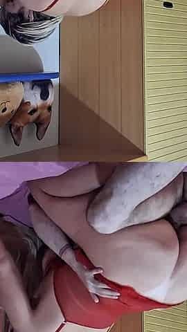 Wife Makes Her Young Husband Put Down His Cell Phone and Suck and Fuck Her Ass Very Tasty