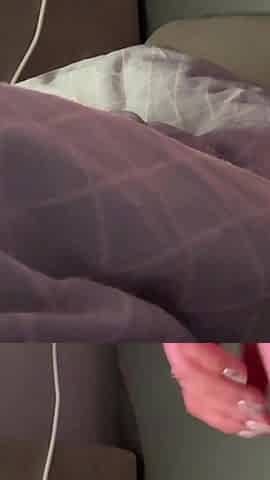 A Horny Rider Brought Herself to Orgasm with the Help of a Pillow