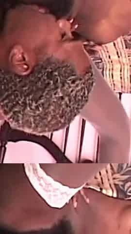 A Nice Black Cock for This Cuban Chocolate