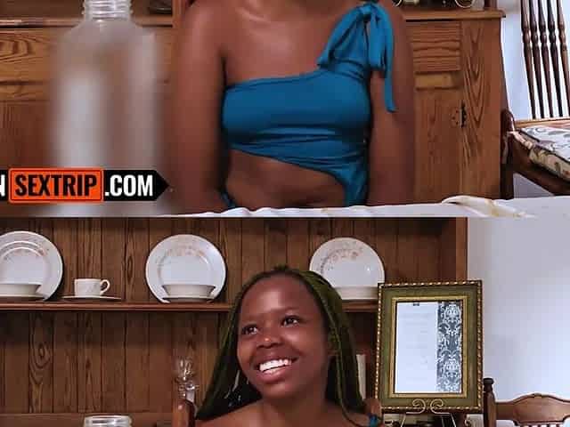 Sinless Amateur Black Wannabe Model Coarse Banged By BWC American!
