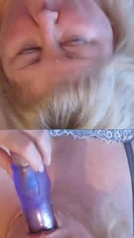 Chubby Housewife Fucks Her Pussy