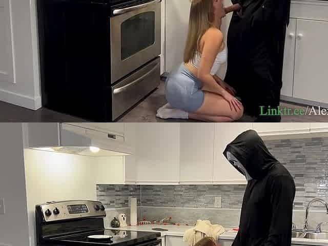 Ghost Face In Makes Ava Scream Stabbing Her With His Hard Cock - Huge Cumshot Facial - 4k