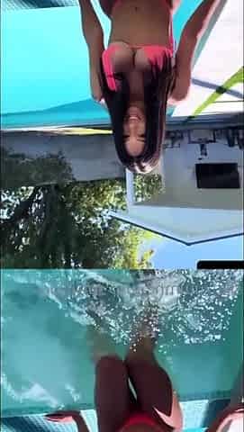Autumn Falls Banged In The Pool