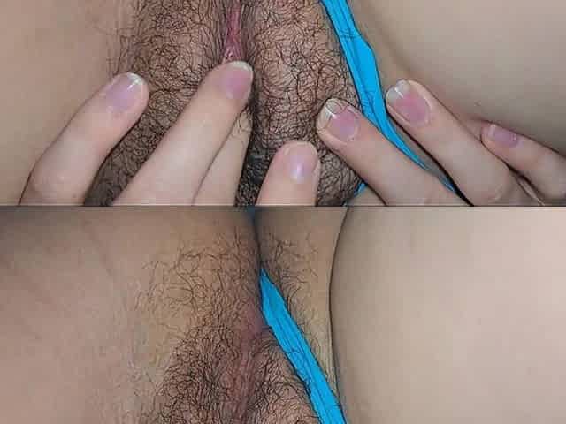 Playing with My Pussy and Tits