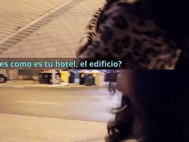 RISKY double BLOWJOB in PUBLIC after helping a tourist