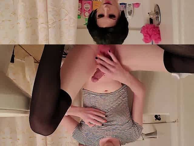Punk Cutie Nearly Caught Masturbating