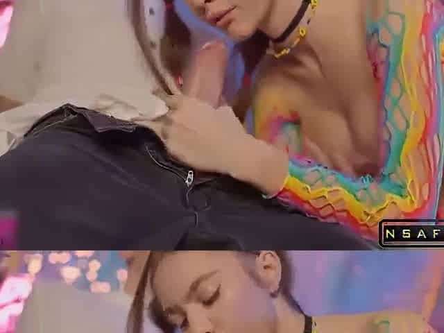 Stepbrother Nerd Showed Slutty Stepsiste