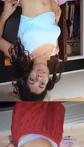 Cute blonde amateur webcam teen masturbating