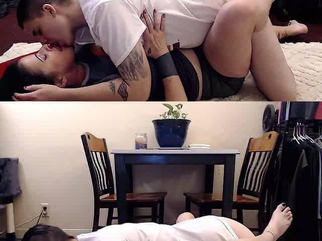 Real Lesbo Pair Ding-dong Climax