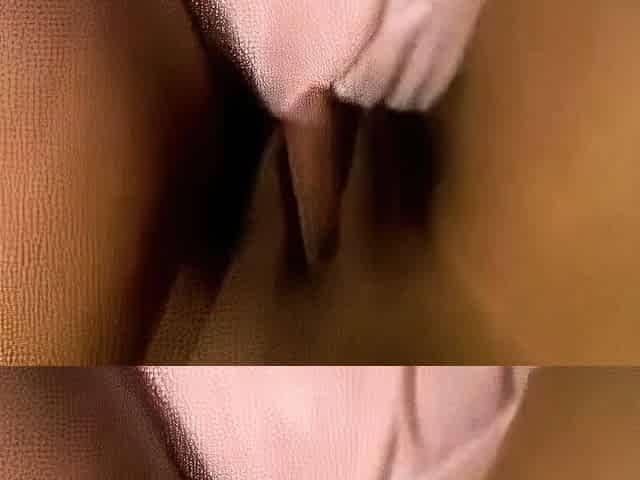 Big Clit on Webcam - Slow Motion