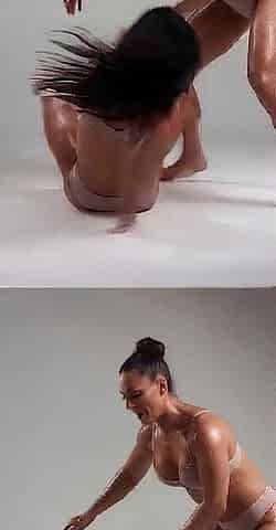 two hot brawny female wrestlers ,wrestling sexually