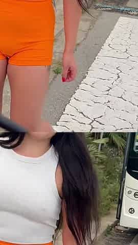 I Have Outdoor Sex with Perfect Body Latina I Find on the Street - Lola Bratz