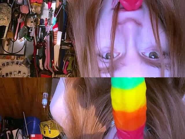 Amateur czech teen in her first toy induced orgasm