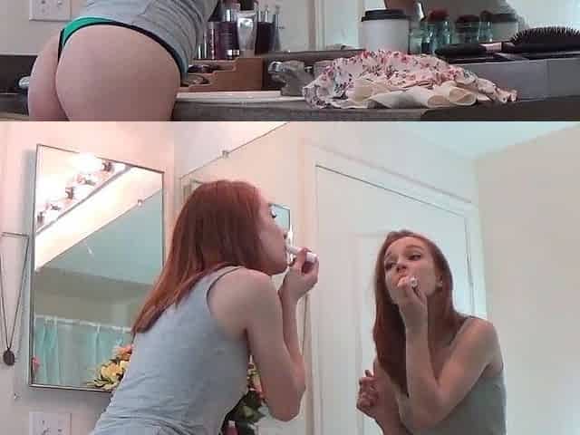 Big boobs milf masturbates with her dildo