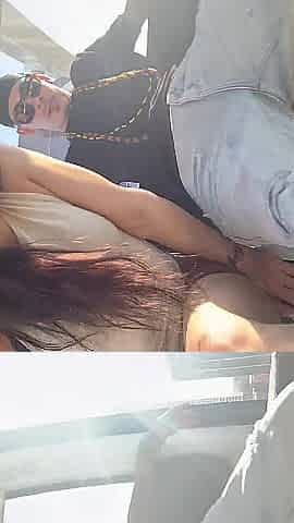 Diamond wanted to drink my rod on the Ferris wheel but got caught