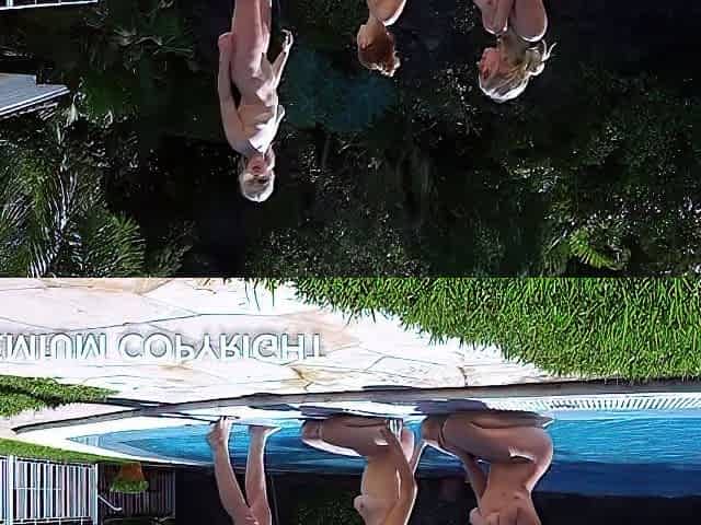 Cute blonde teen outdoor gleecute