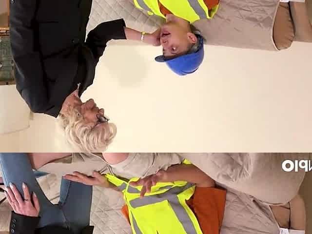 British Older Jacy Solves Problems With Hardcore Enjoyment