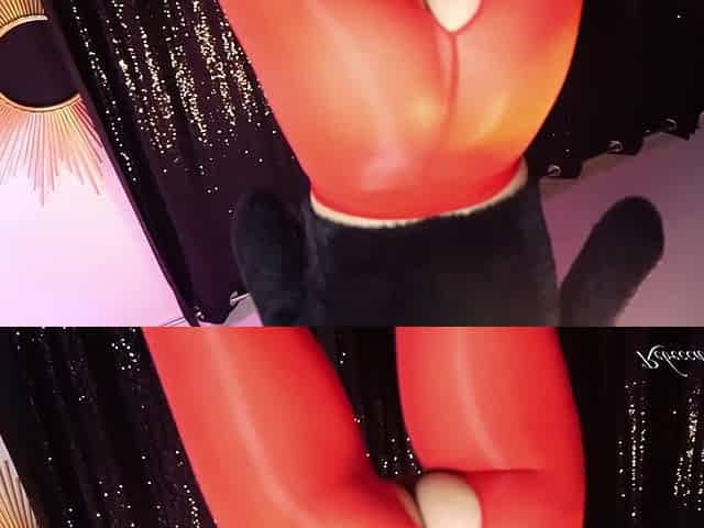 Worship My Shiny Red Pantyhose and Surrender to Me Ita