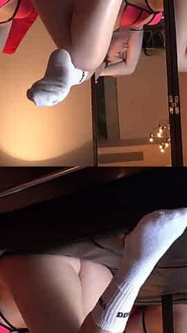 Your hot wife develops a sock fetish