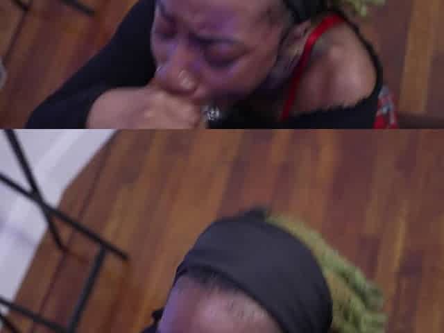 Black slut blowjob amateur porn