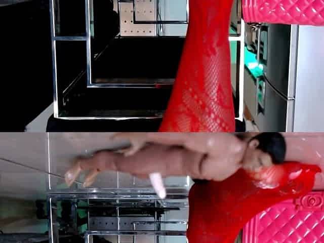 Micro Man Wrapped in Virgin Pussy Lips