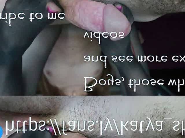 footjob in nylons, cum on my hot feet