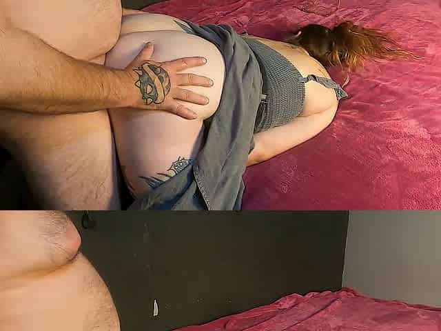 Curvy Sweetheart Likes to Screw Doggy with Loud Twat Farts